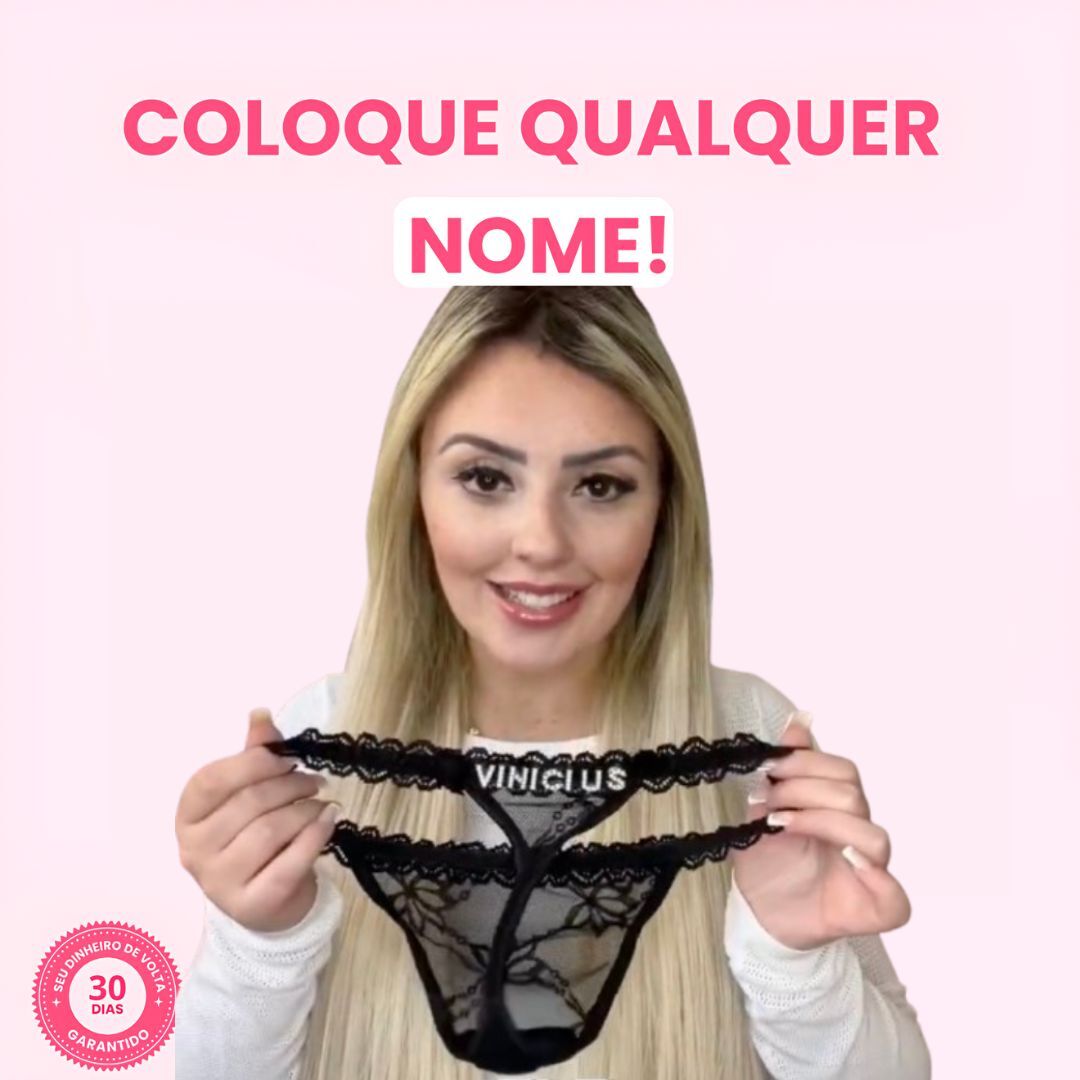 Conjunto de Strass Personalizado (+ Cinta liga de Strass Grátis)